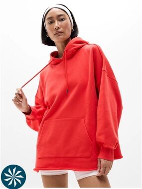 athleta terry oversized hoodie/medium